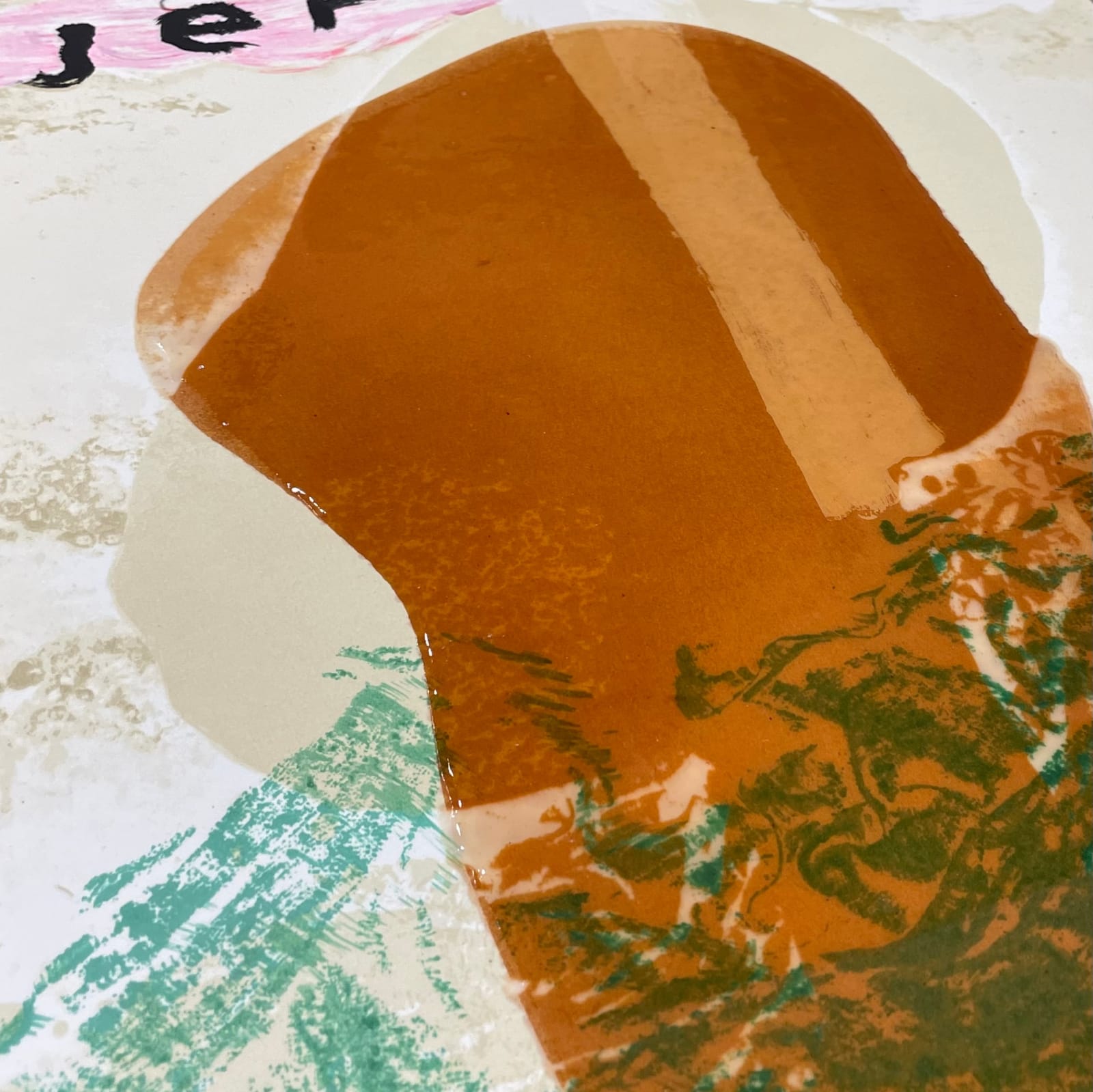 Julian Schnabel, Mujer Primaveral, 1995