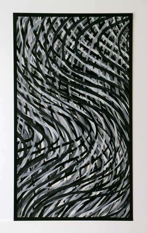 Sol Lewitt, Wavy Lines, 1995