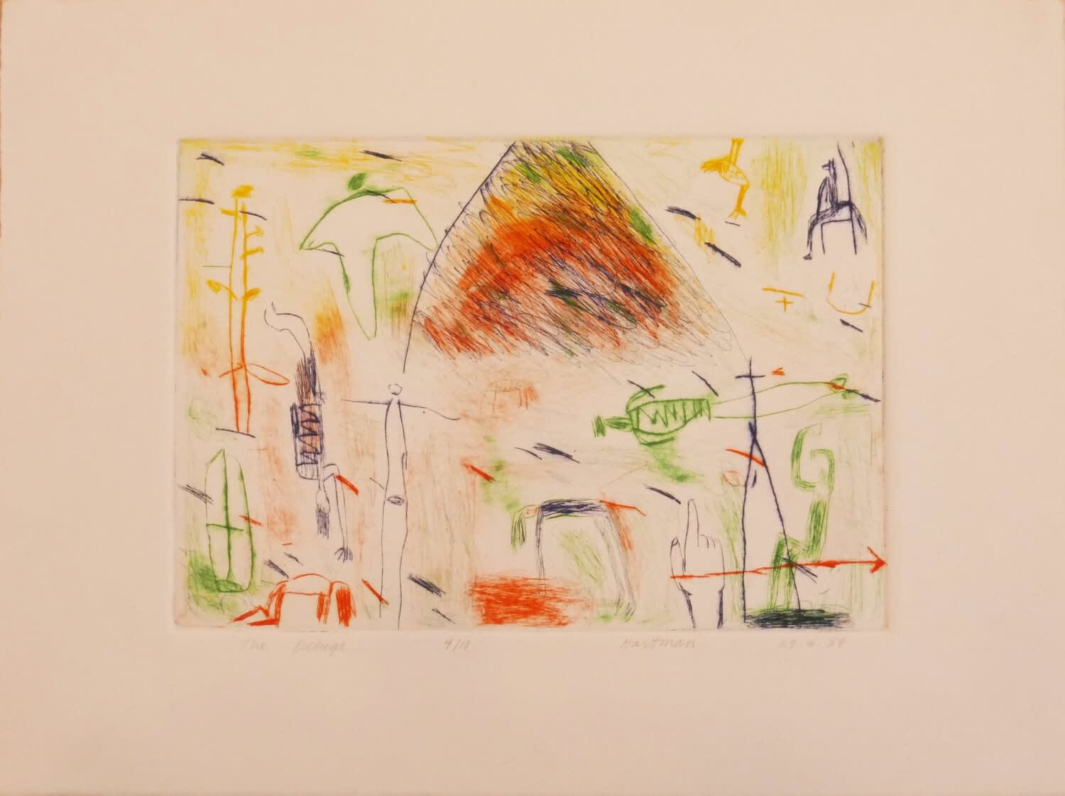 John Hartman, The Deluge, 1987