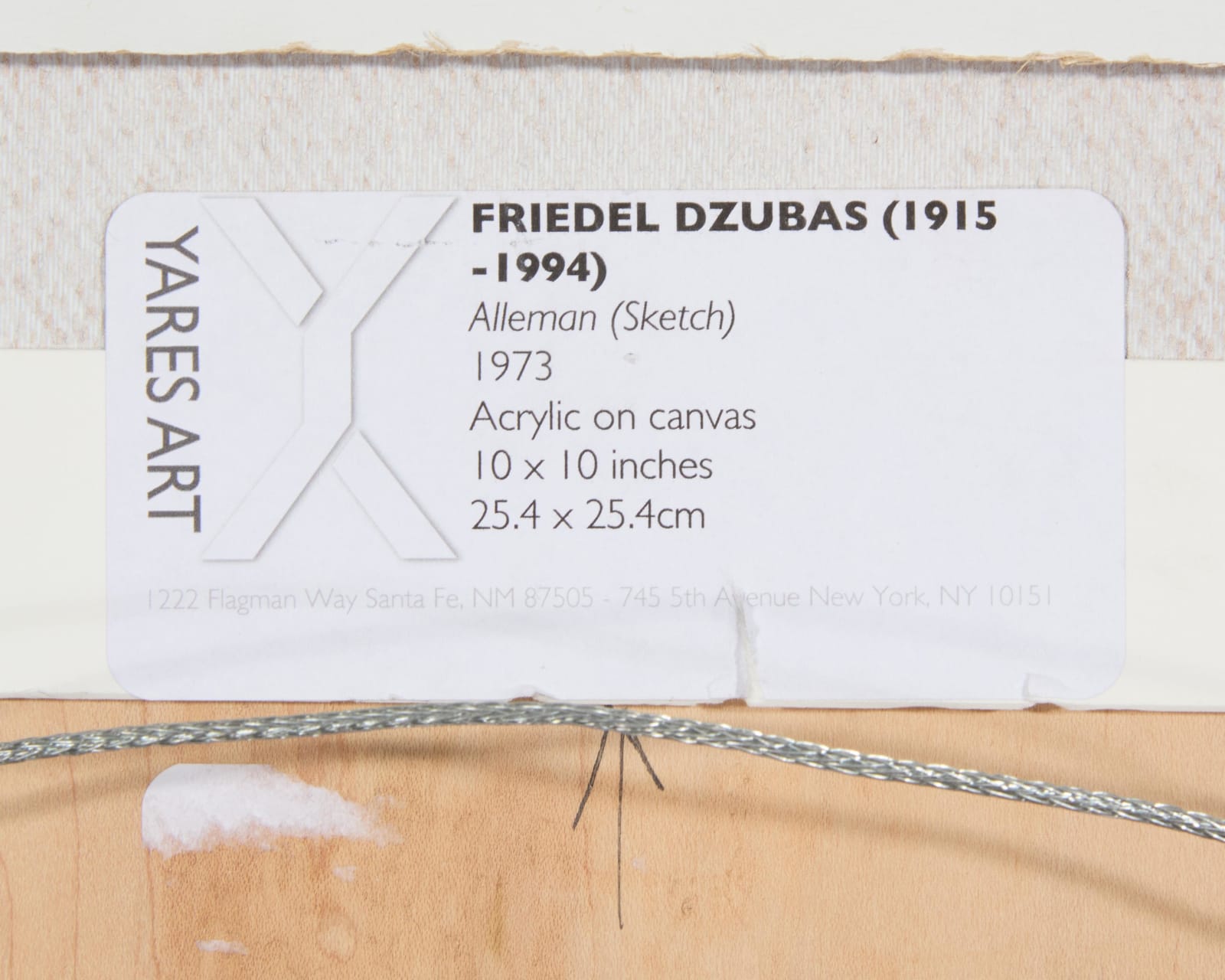 Friedel Dzubas, Alleman, 1973