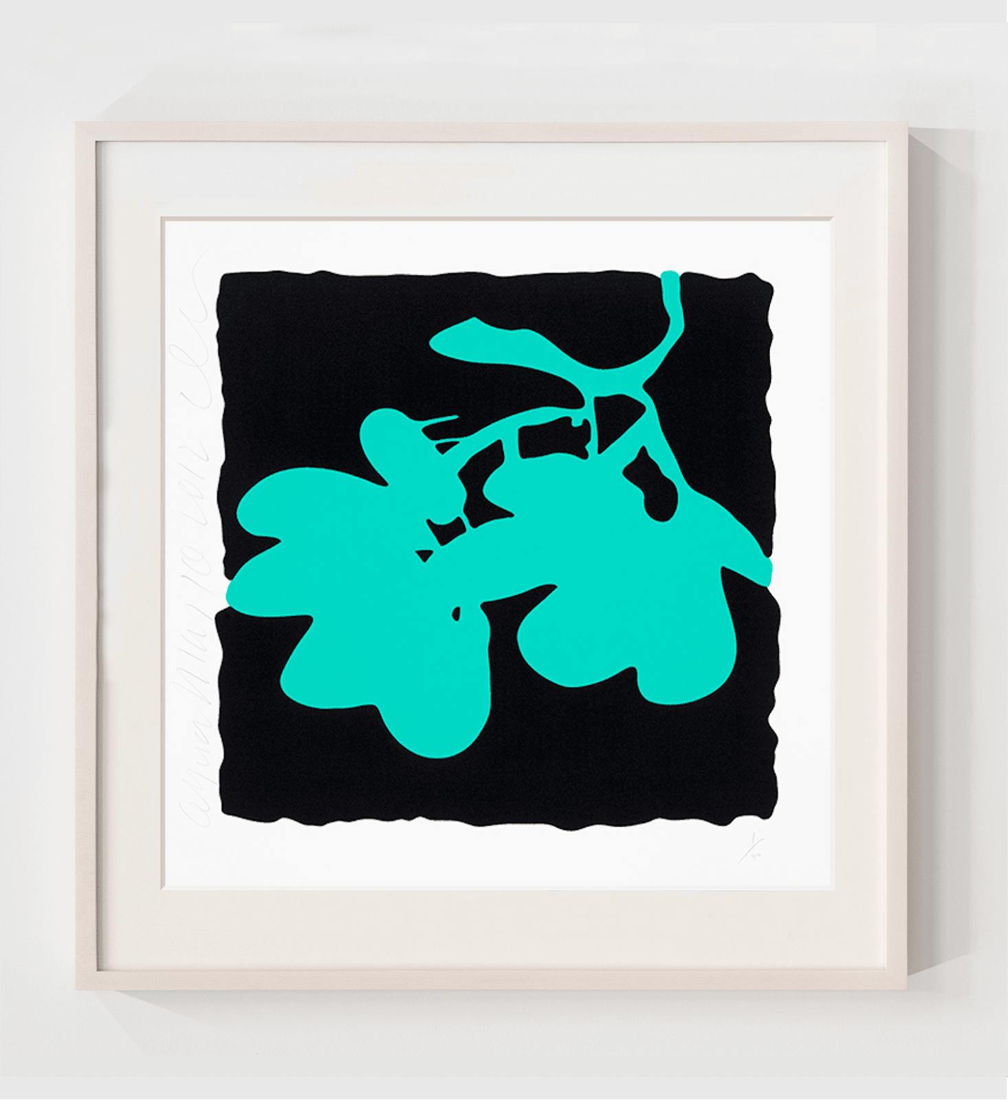 Donald Sultan, Aqua, May 10, 2012, 2012