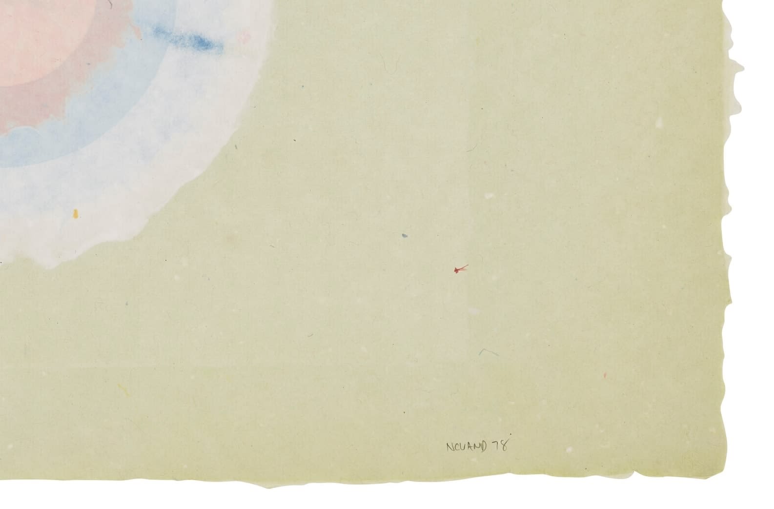 Kenneth Noland, Circle II, 1978