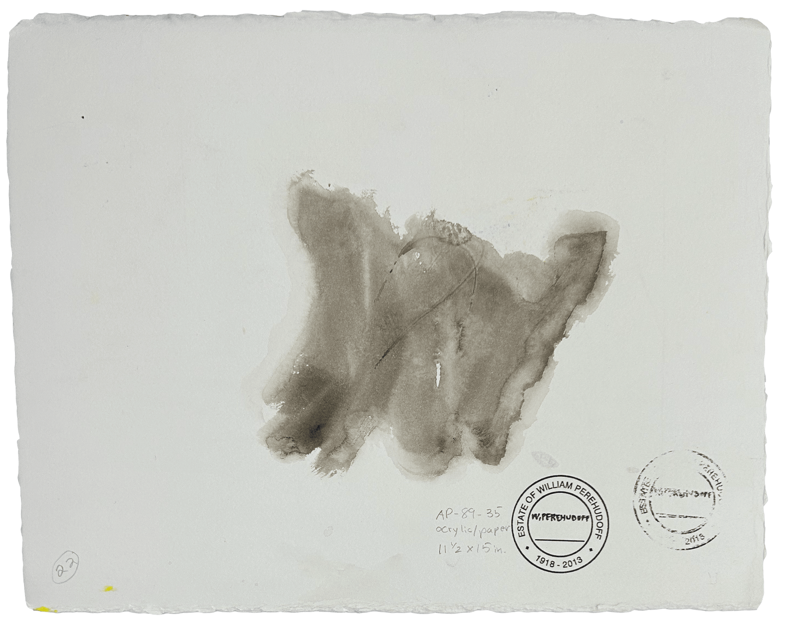 William Perehudoff, AP-89-035, 1989