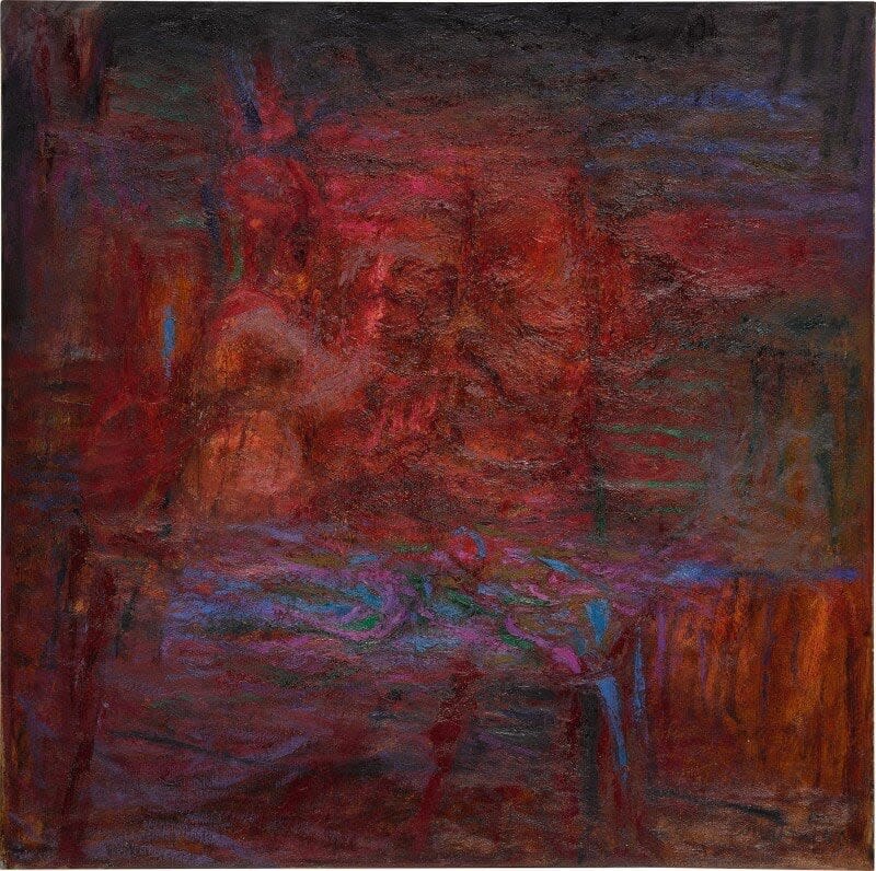 John Graham Coughtry, Late Afternoon Interior, 1957