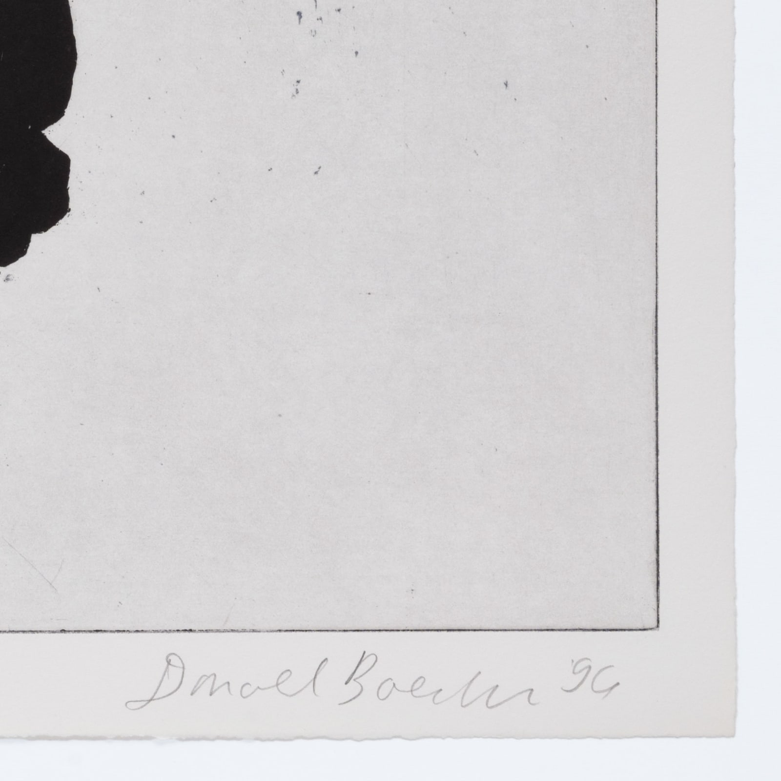 Donald Baechler, Flower, 1996