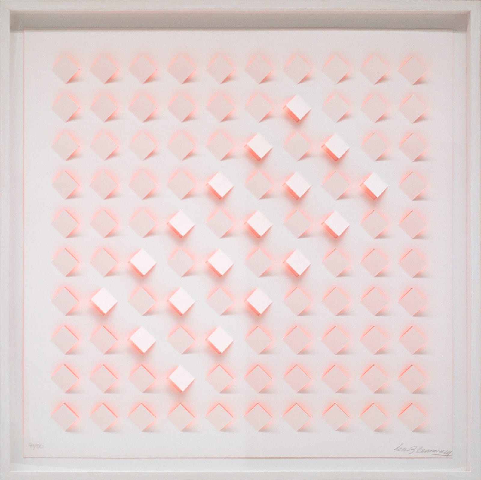 Luis Tomasello, ST Naranja 4A (orange), 2012