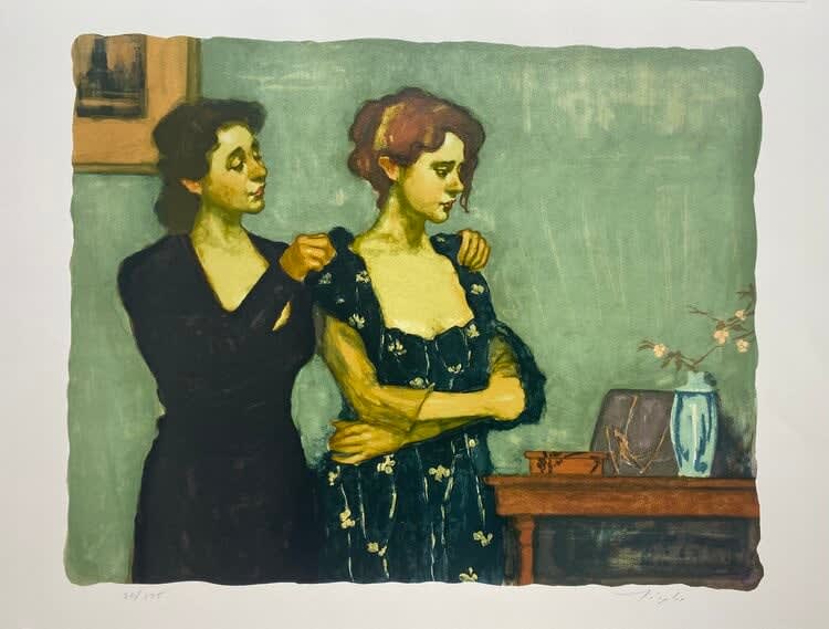 Malcolm Liepke, Helping With The Dress, 1996