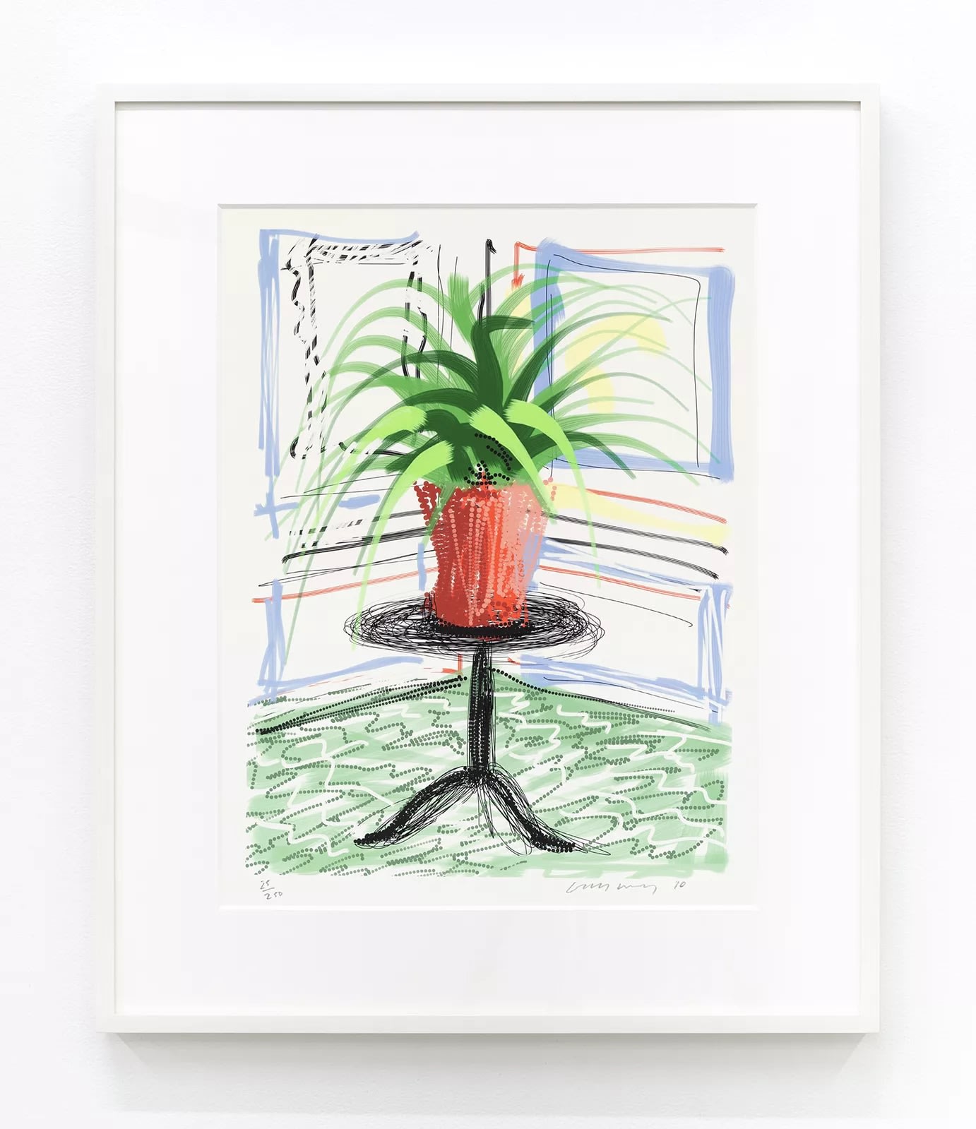 David Hockney, Untitled 468, 2016