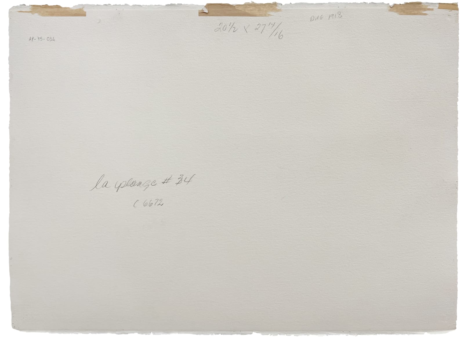 William Perehudoff, AP-75-034, 1975