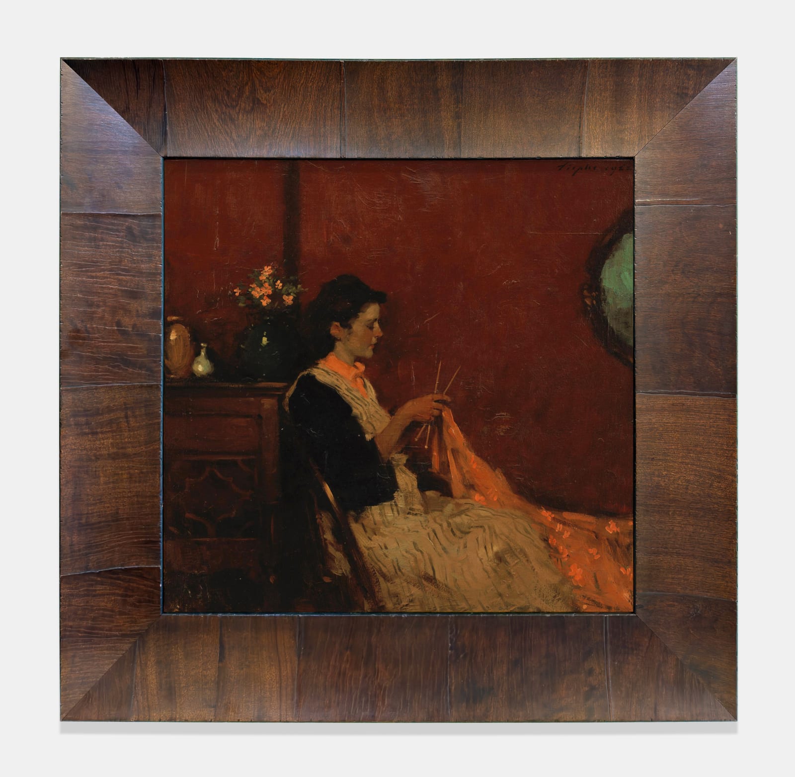 Malcolm Liepke, Portrait of a Woman, 1982