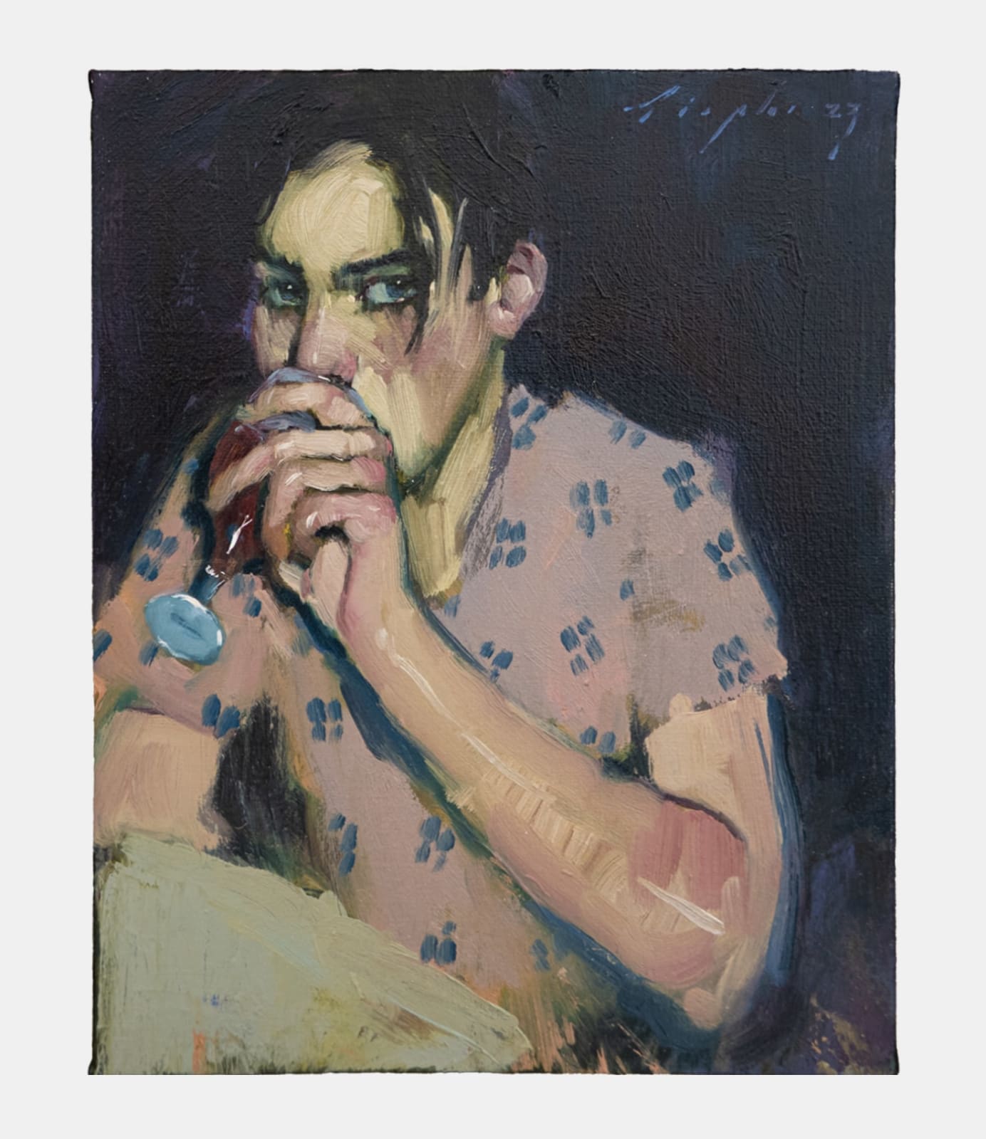 Malcolm Liepke, Getting a Drink, 2023