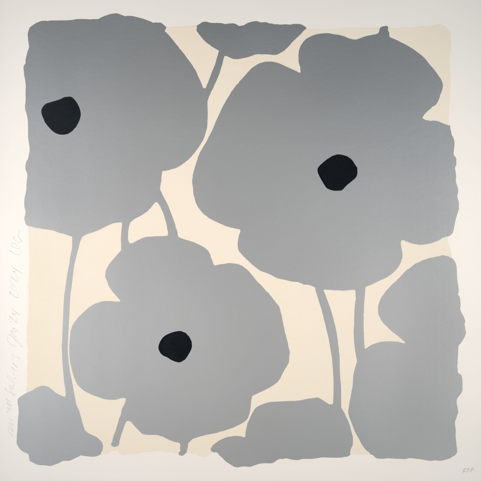 Donald Sultan, Seven Silvers Jan. 24, 2024