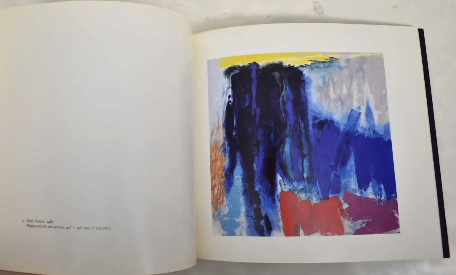 Friedel Dzubas, Hope Distant, 1987