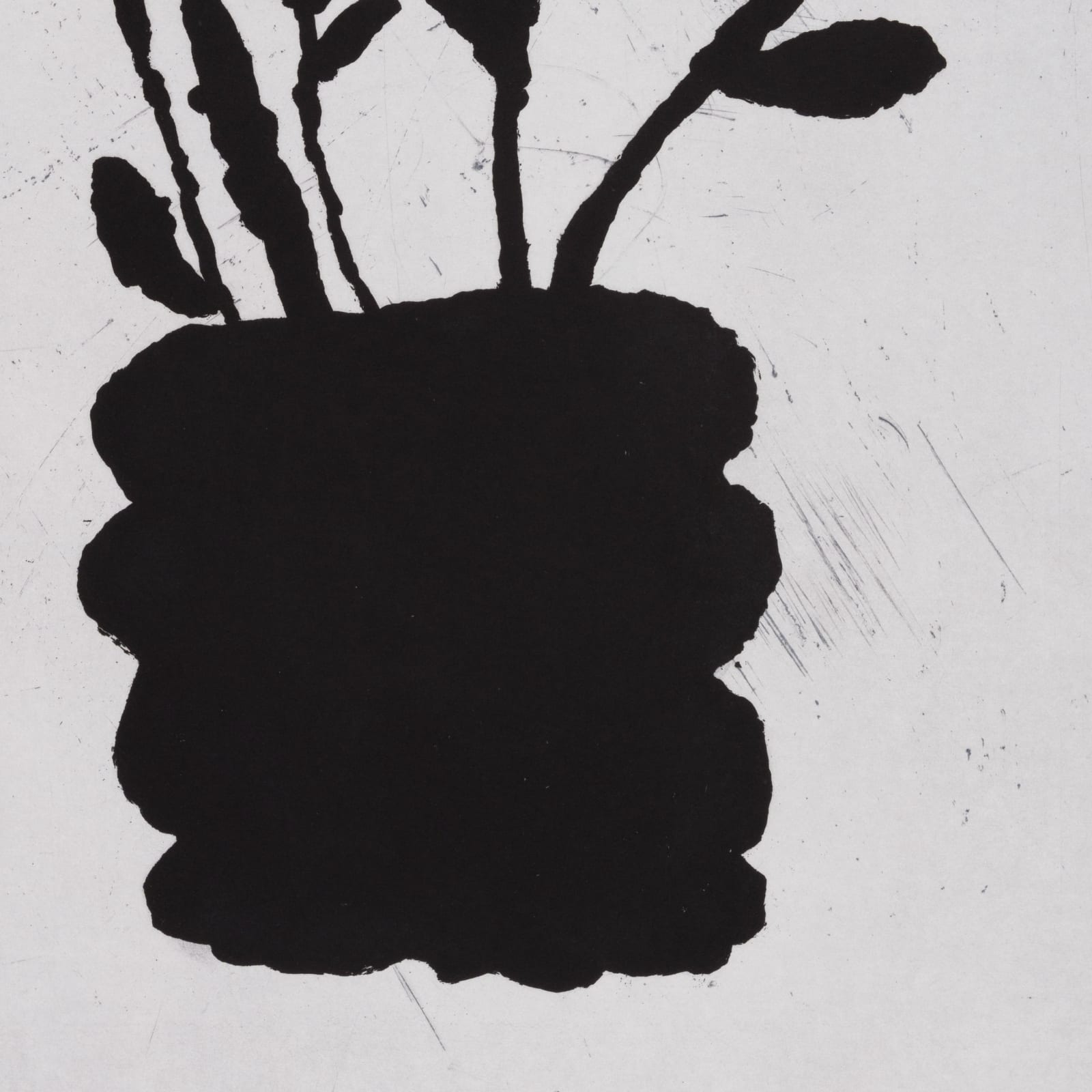 Donald Baechler, Flower, 1996