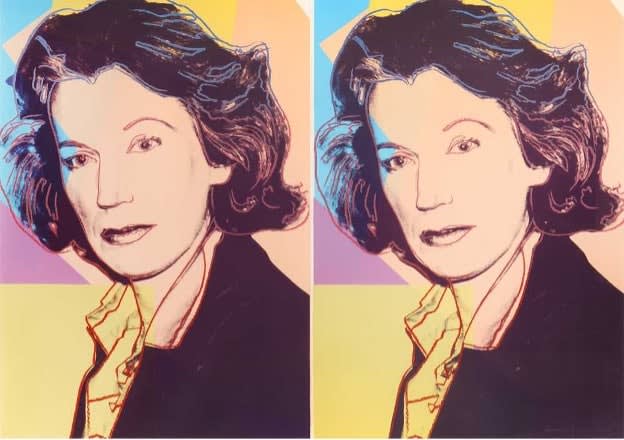 Andy Warhol, Mildred Scheel, 1980