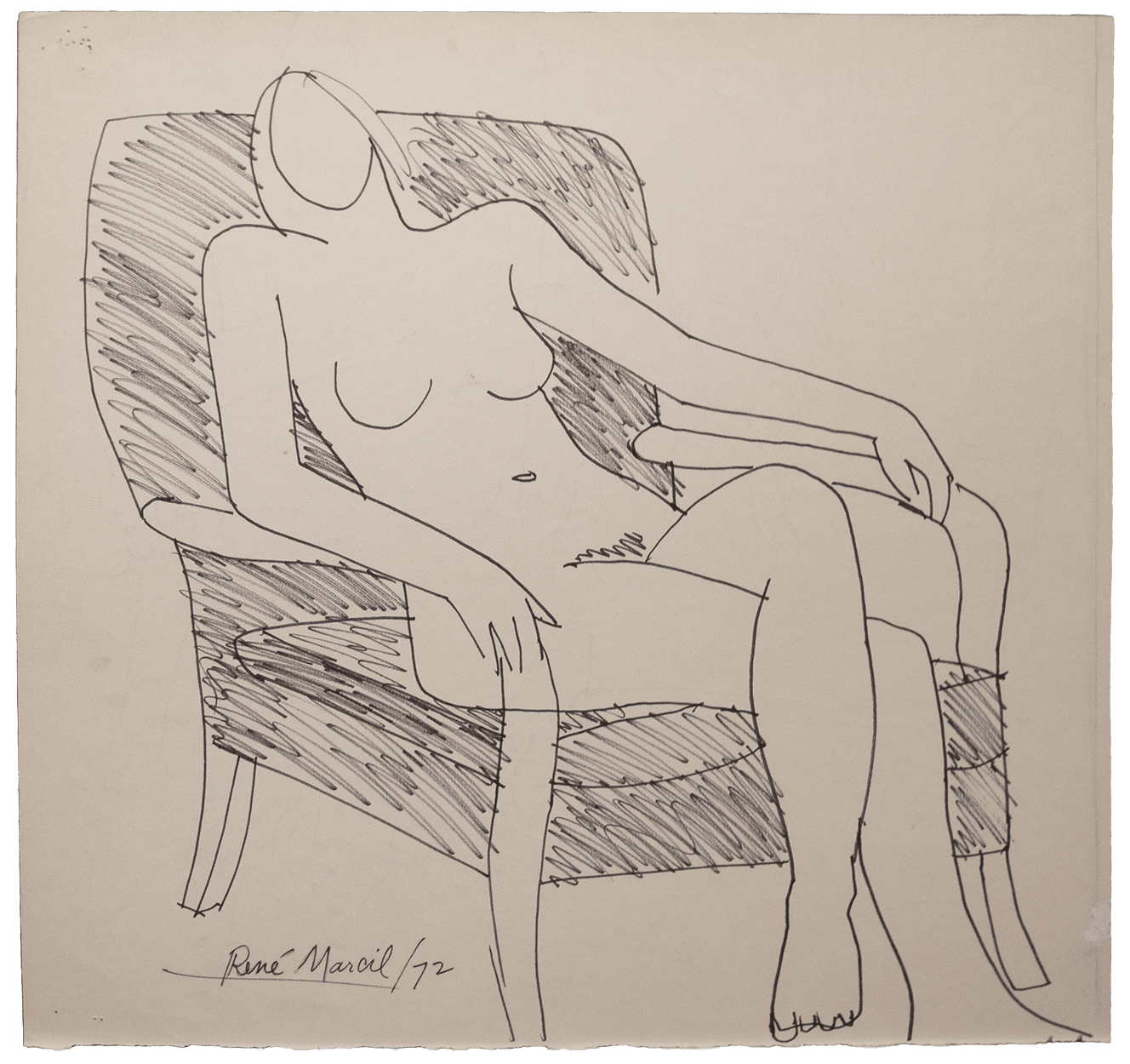 René Marcil, Untitled, 1972