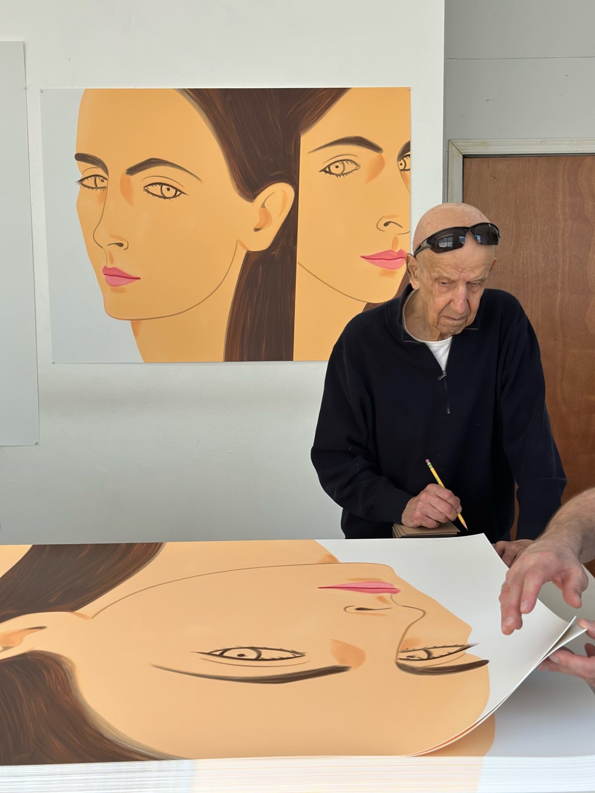 Alex Katz, Olivia 2, 2025