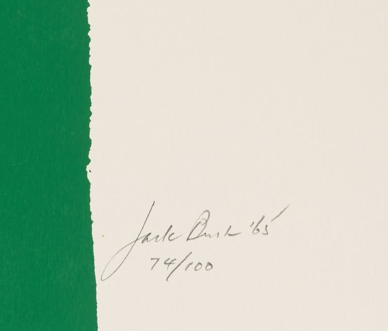 Jack Bush, Nice Pink, 1965