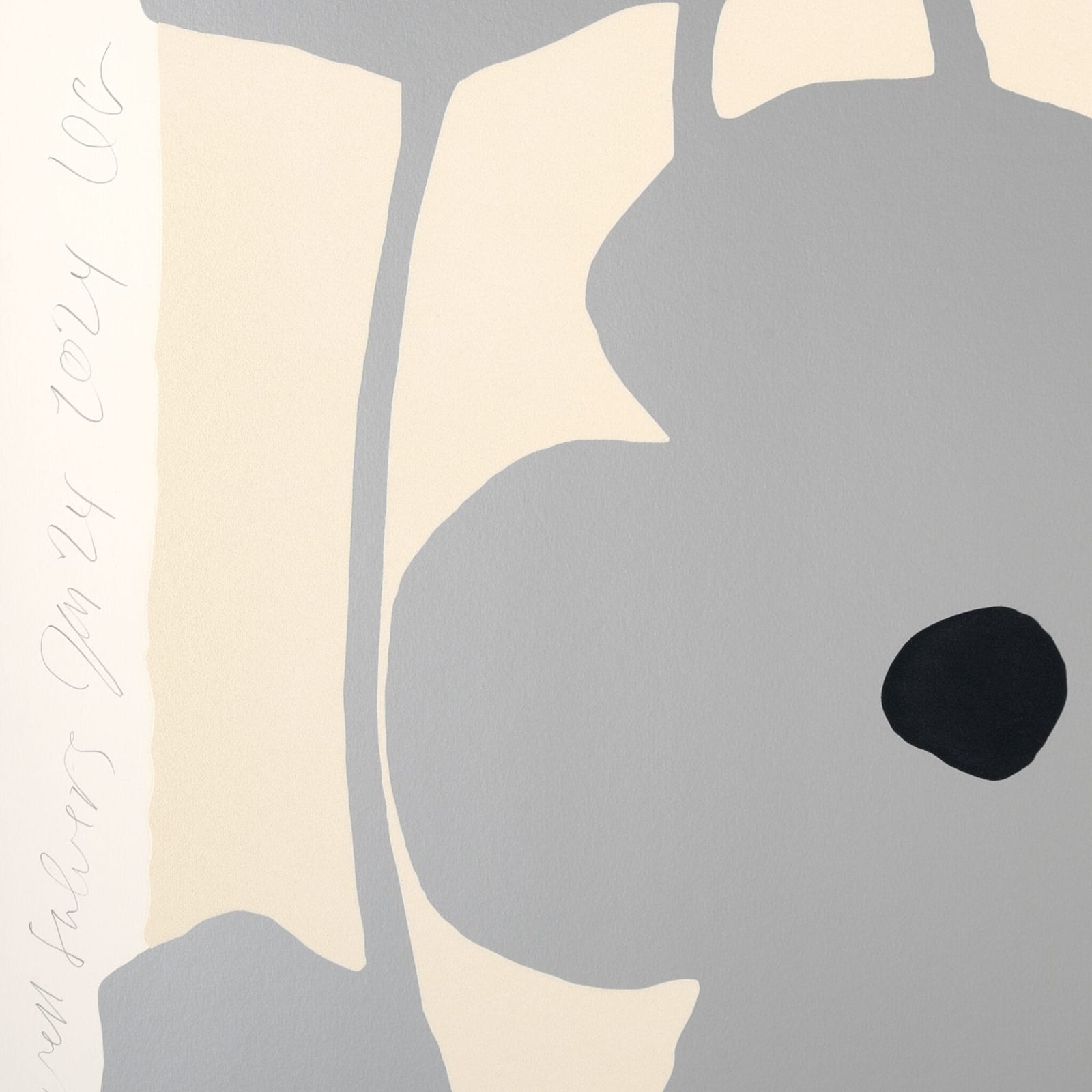 Donald Sultan, Seven Silvers Jan. 24, 2024