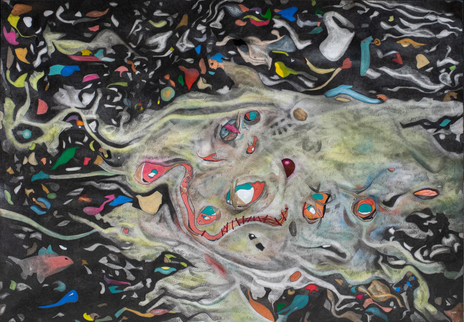 Nilotpal Dhwaj Sinha, A neutral space with a devil's private part