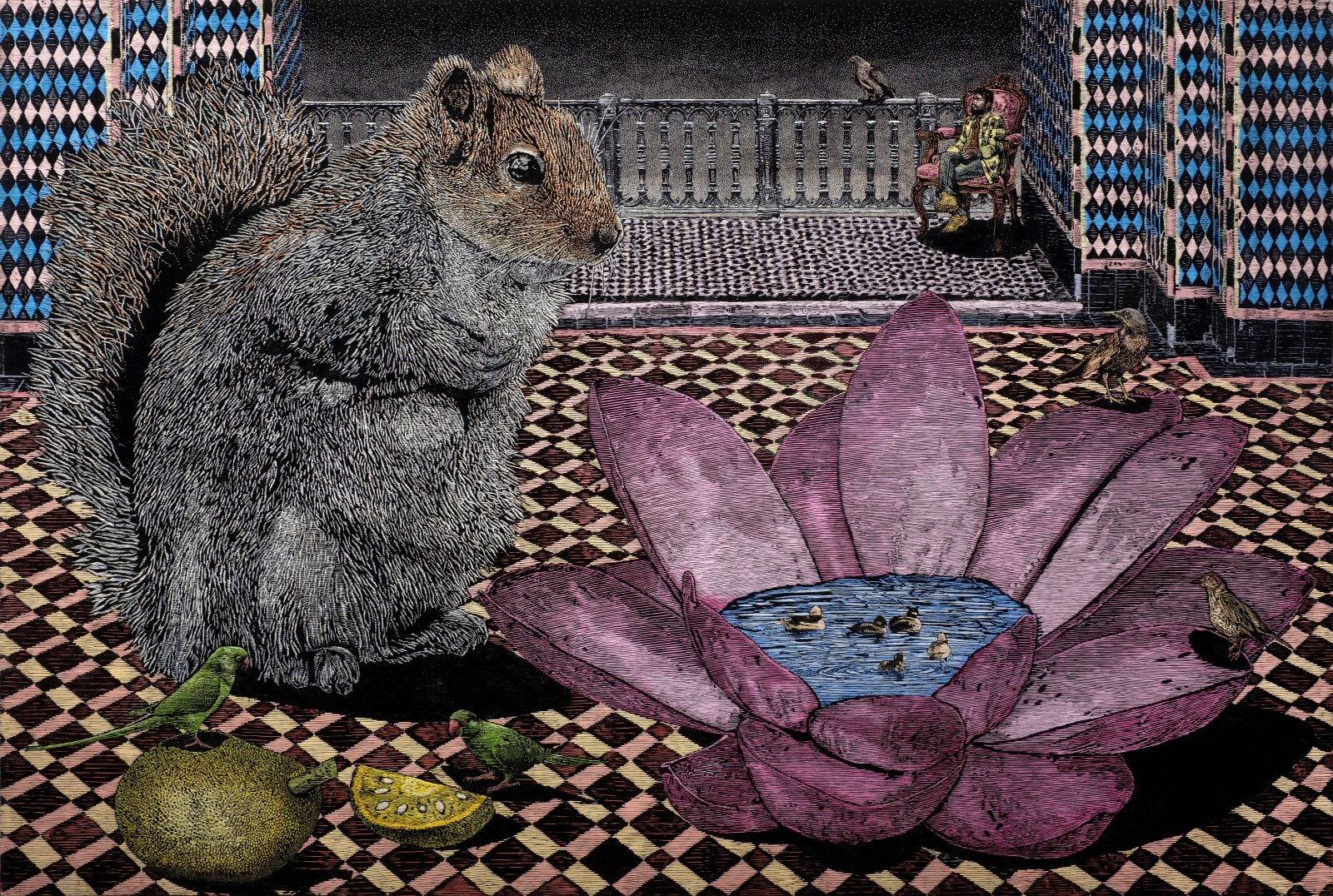 Prathap Modi, Floating balconies