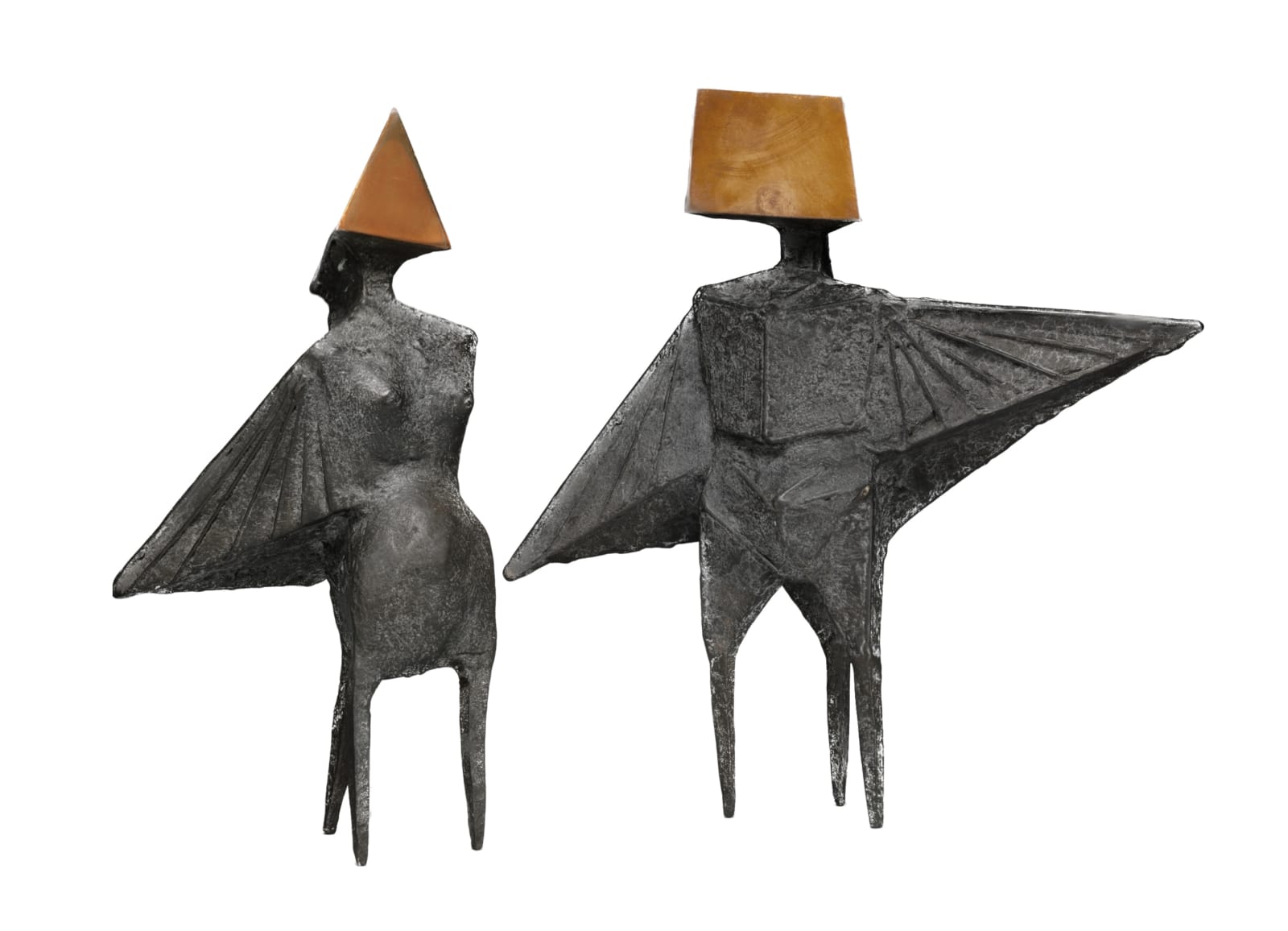 Lynn Chadwick, 671S Maquette IV Two Winged Figures, 1973