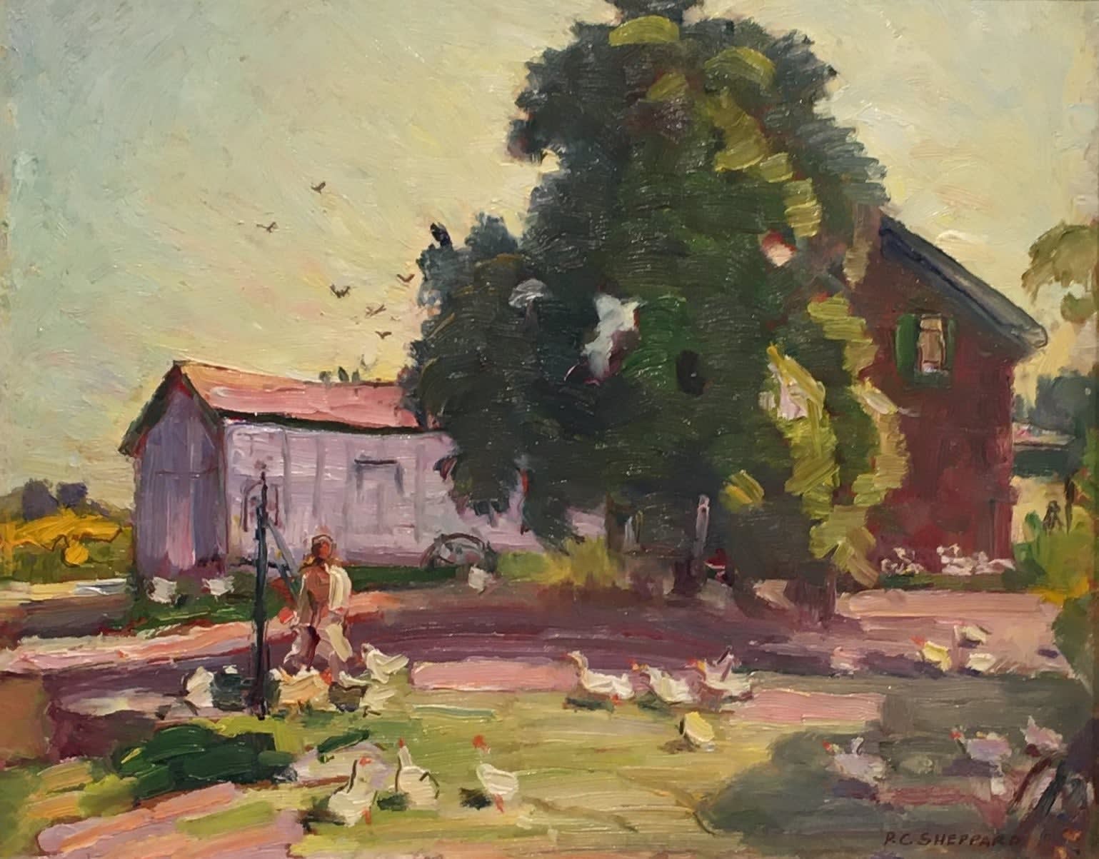 Peter Clapham Sheppard, Country Idyl, Erin, Ontario, Circa 1936-39