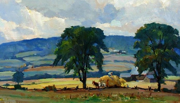 Tom Roberts, Midsummer, Near Milton