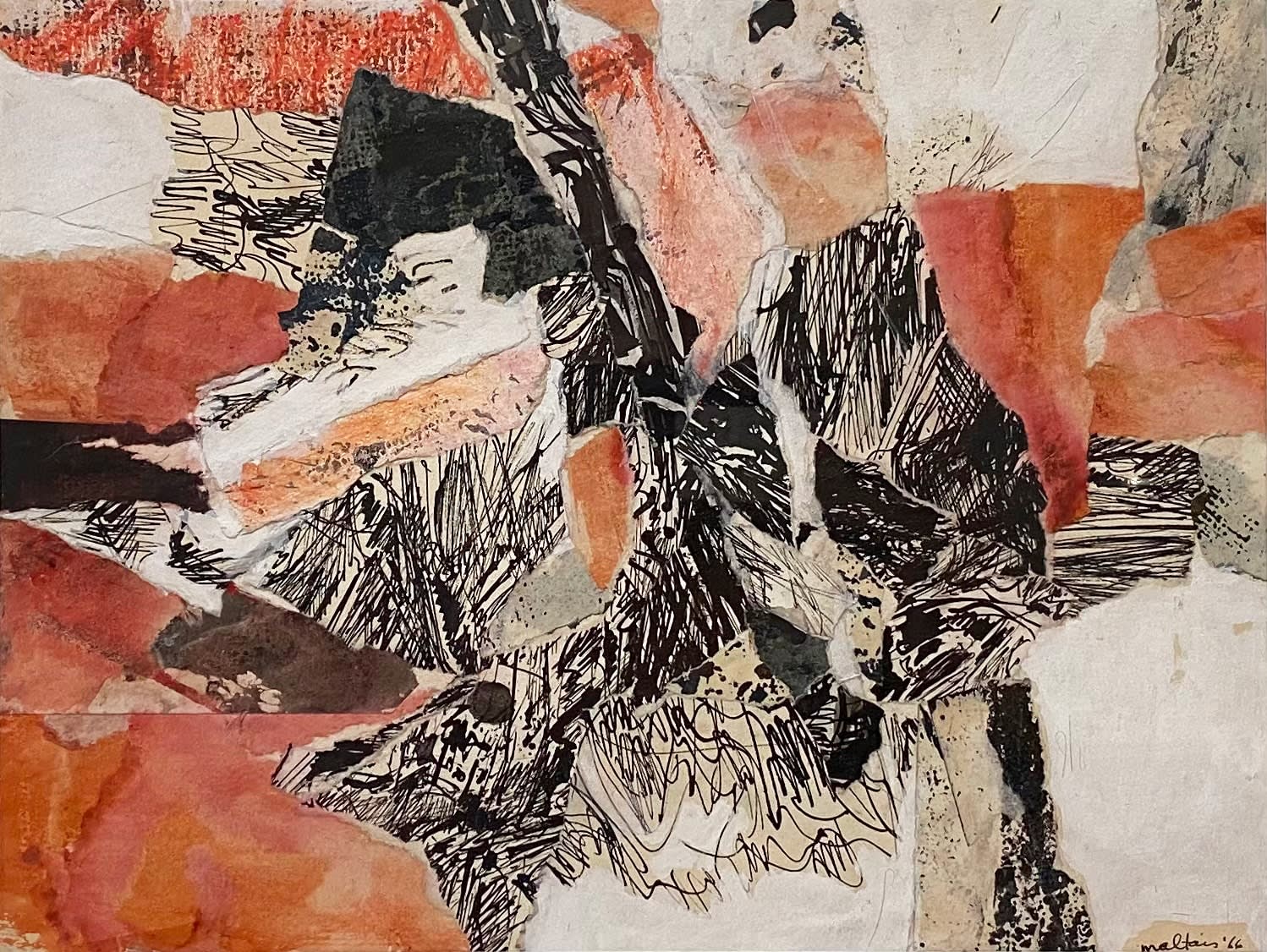 Marcelle Maltais, Sans Titre, 1966