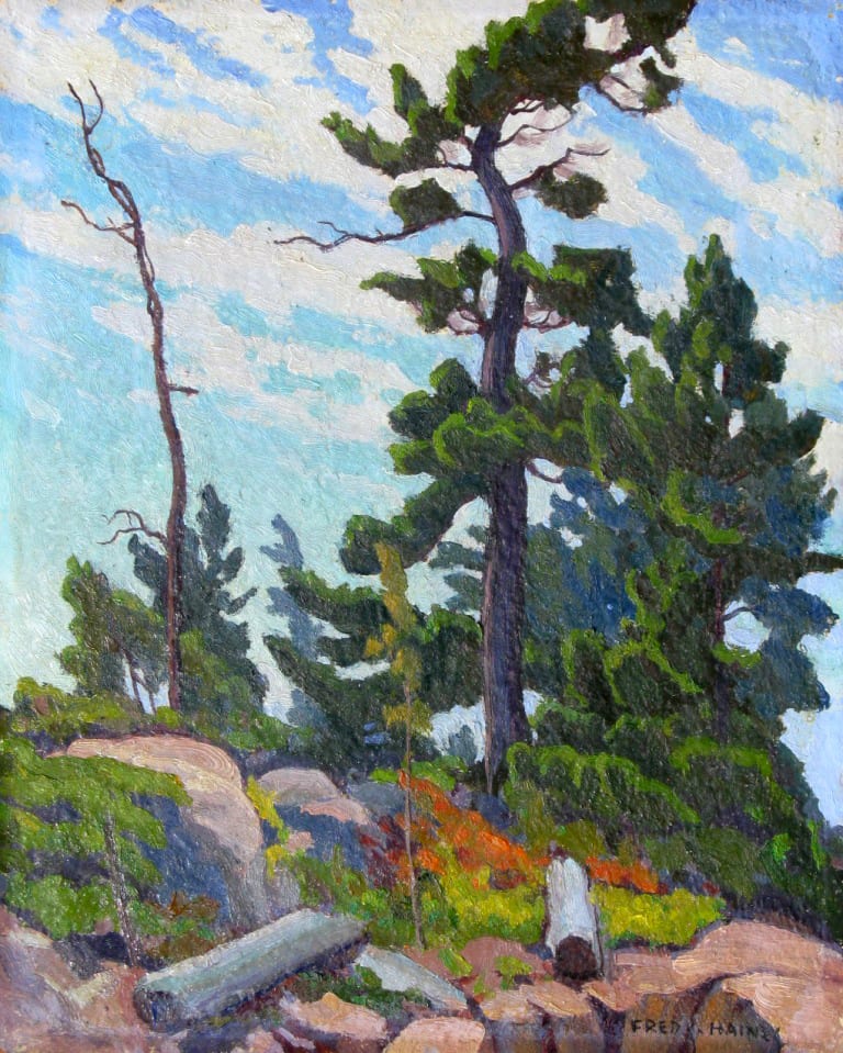 Frederick Stanley Haines, On Shirley's Island Looking West, Circa 1930