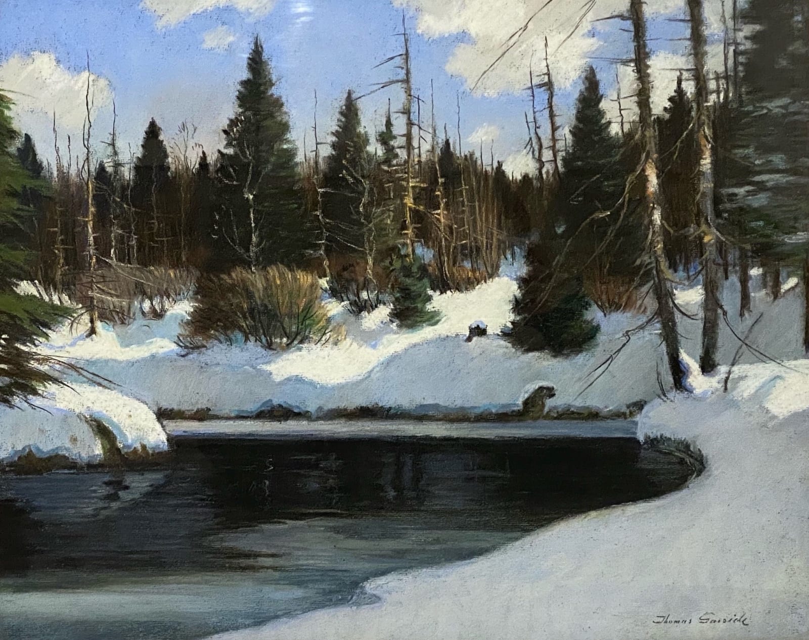 Thomas Hilton Garside, Winter River