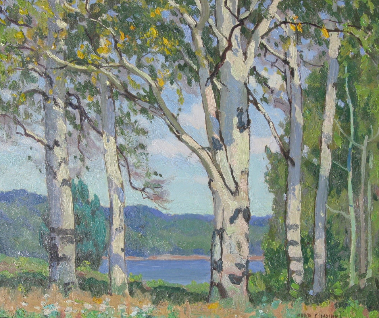 Frederick Stanley Haines, Dark Lake, Wilberforce