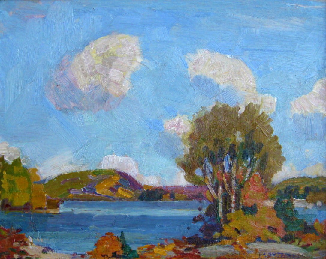 Peter Clapham Sheppard, Autumn Landscape
