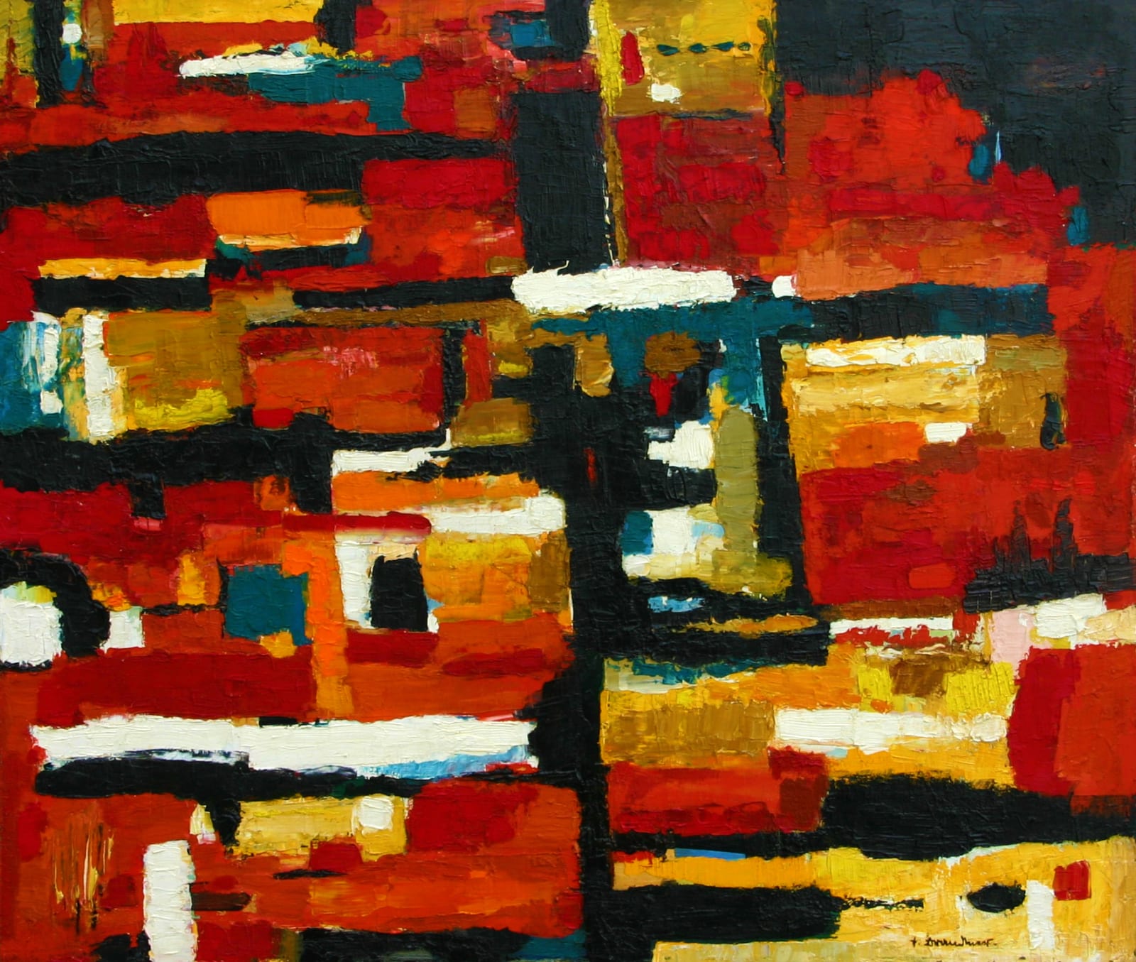 Fritz Brandtner, Abstract No. 9, 1966