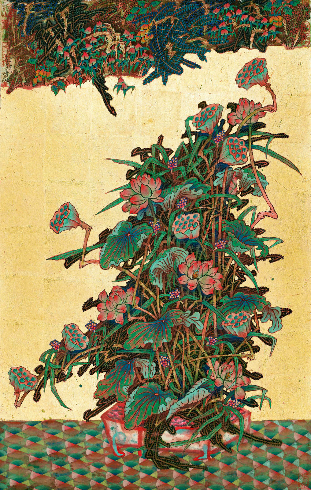 曾霆羽 Ting Yu Tseng, 海景-蓮升 Seascape: Lotus, 2024