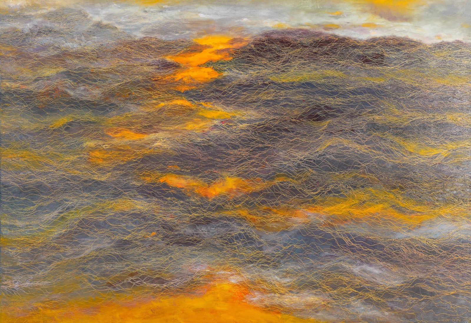 鄭麗雲 Leigh Wen, 晨曦 Daybreak ll, 2025