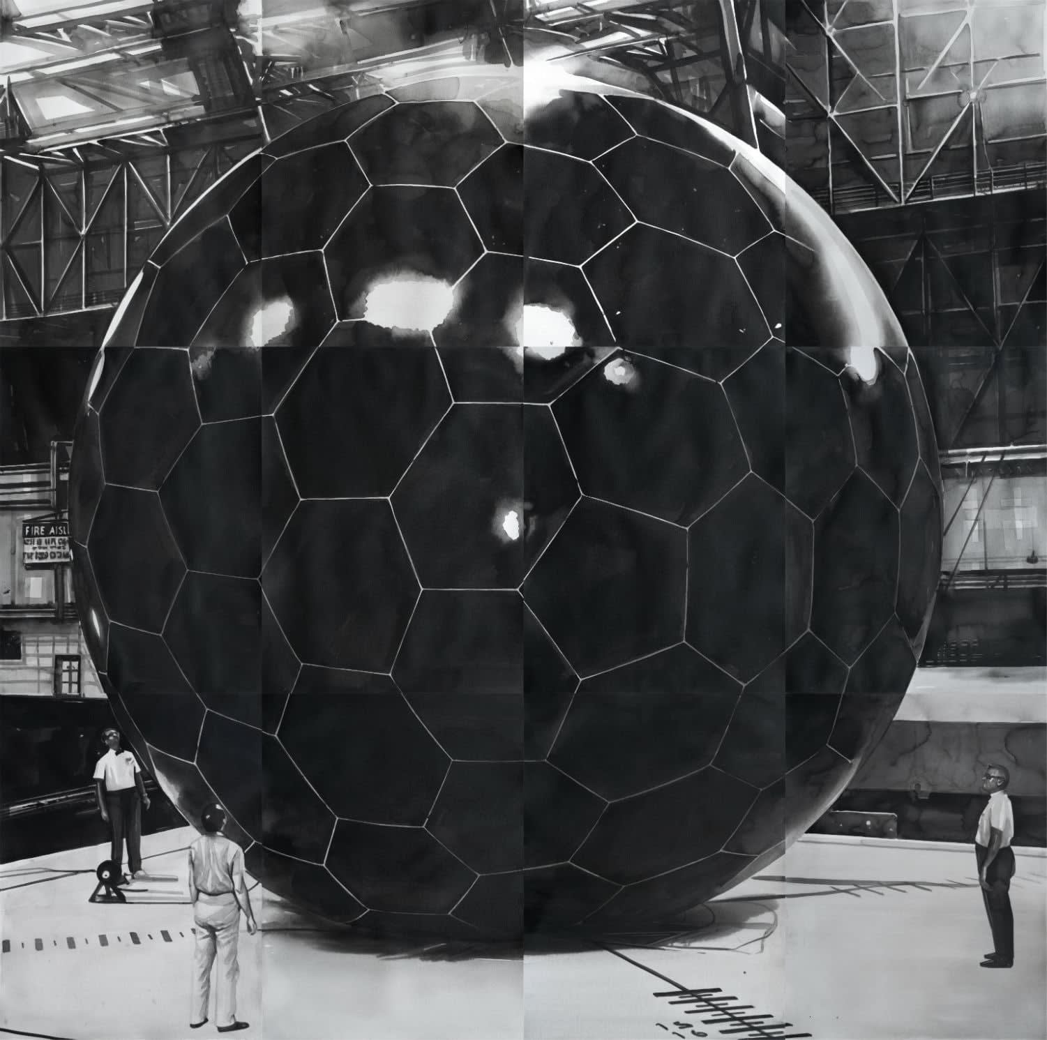 Radenko Milak, Grid-Sphere Satellite, Nasa 1959, 2021