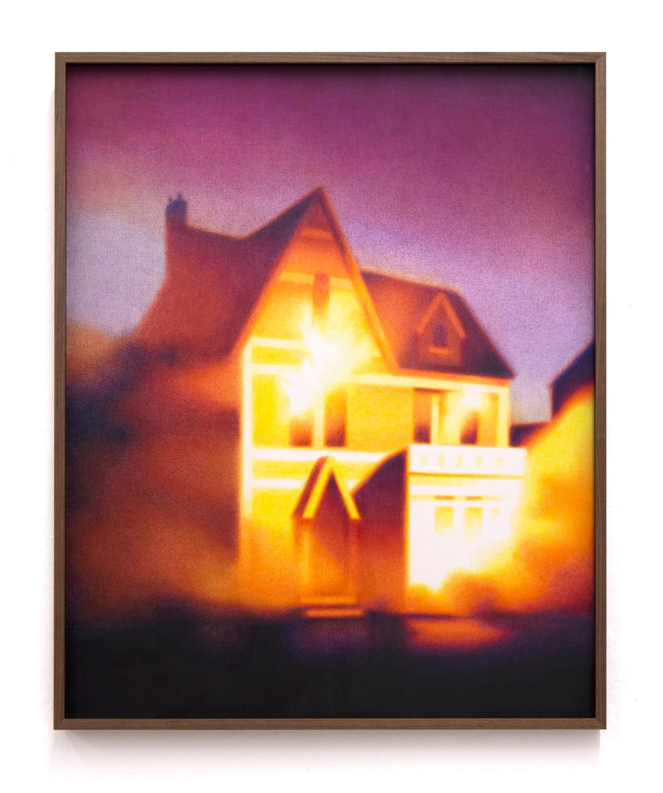 Steffen Kern, Burning House, 2022