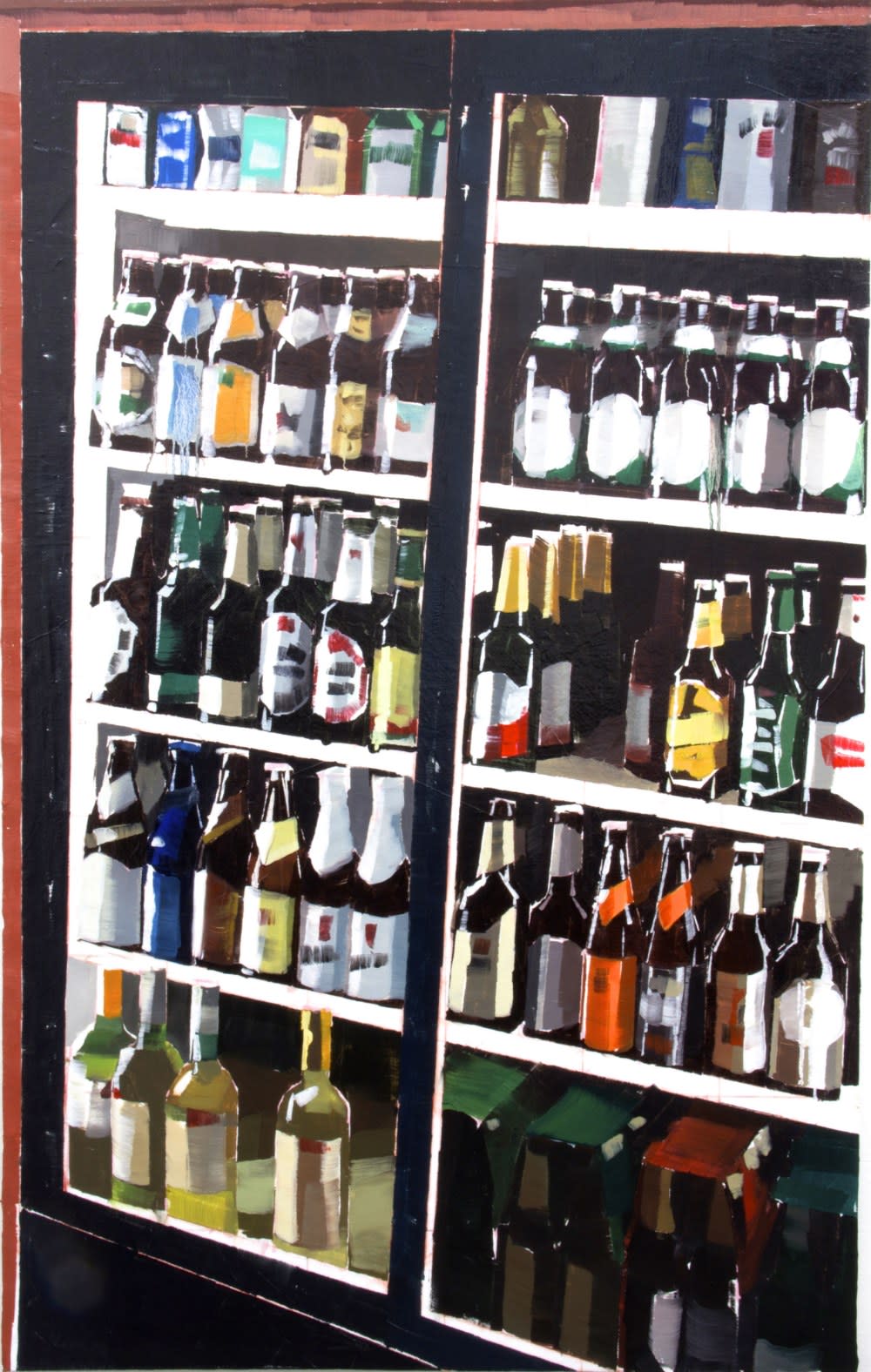 Luca Grimaldi, Kuhlschrank, 2016