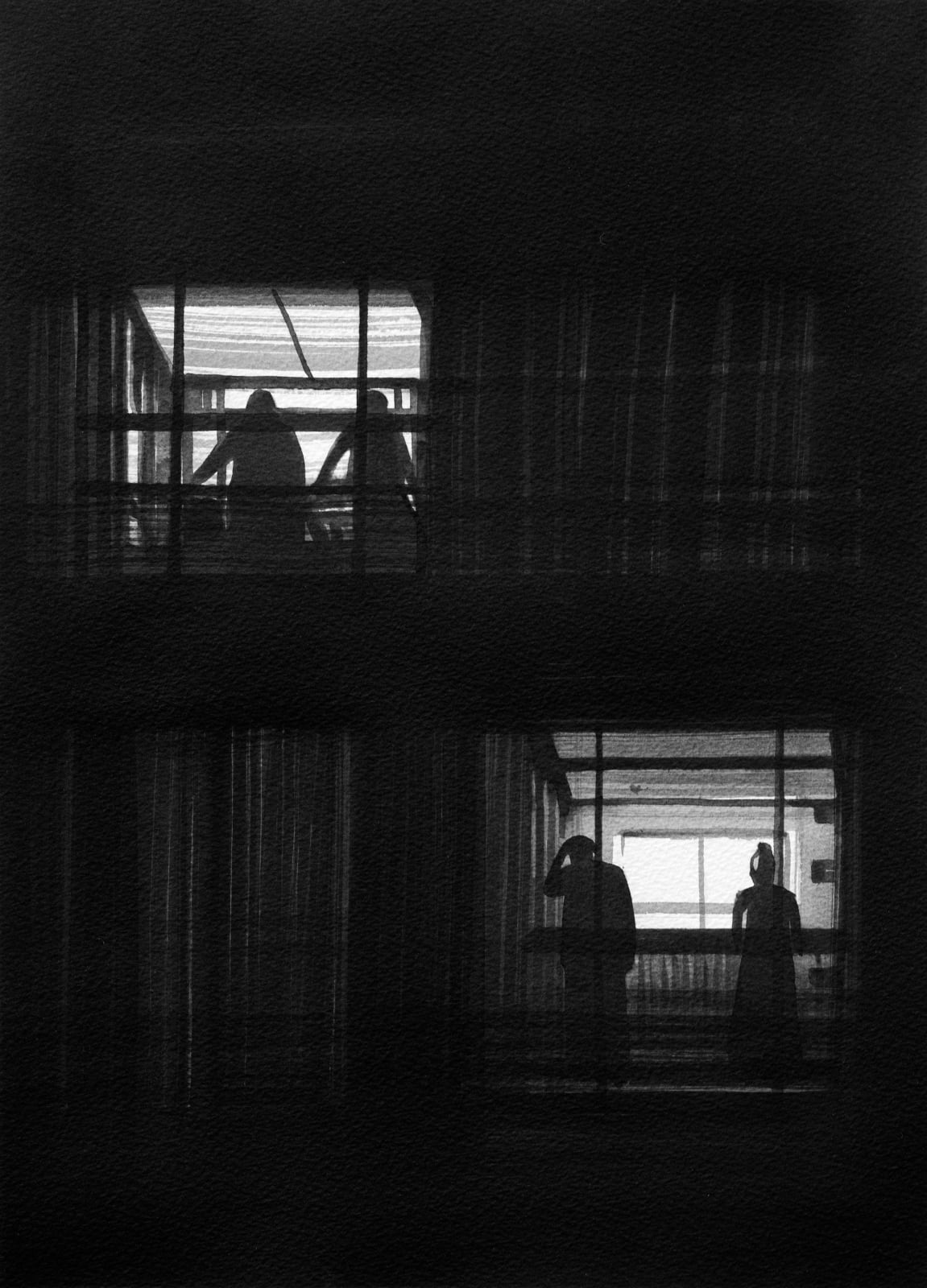 Radenko Milak, Dancing with the shadows, 2022