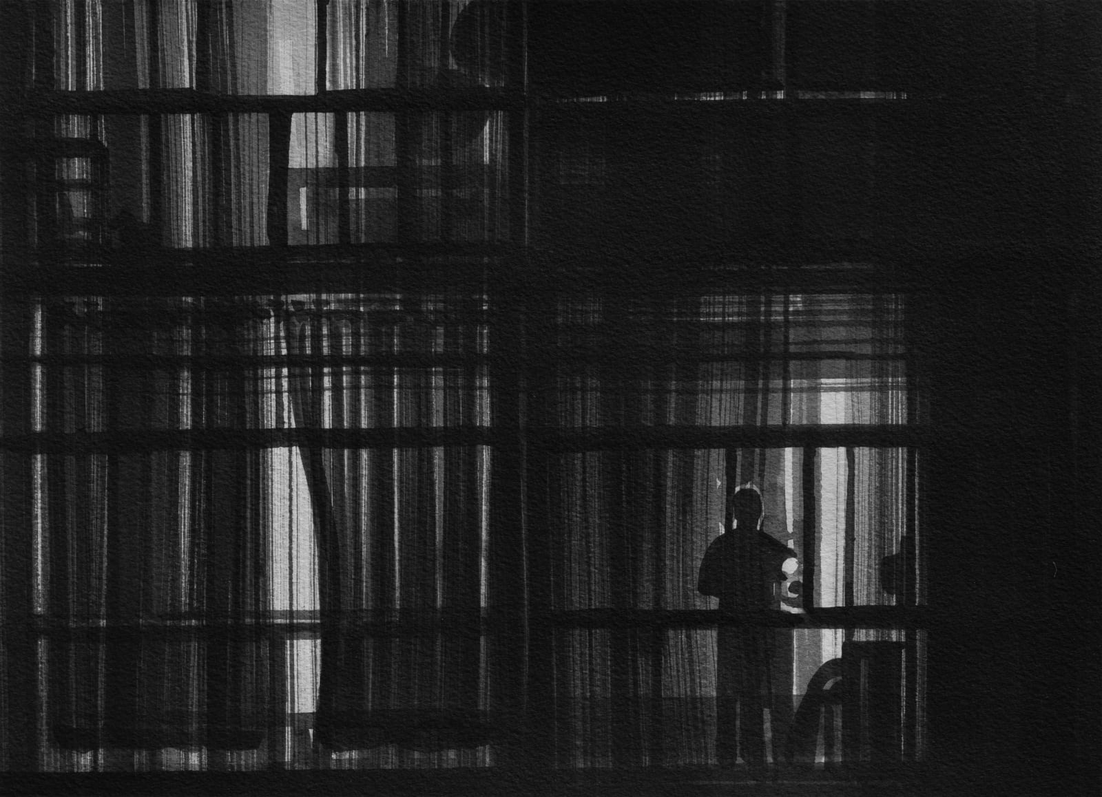 Radenko Milak, Dancing with the shadows , 2022