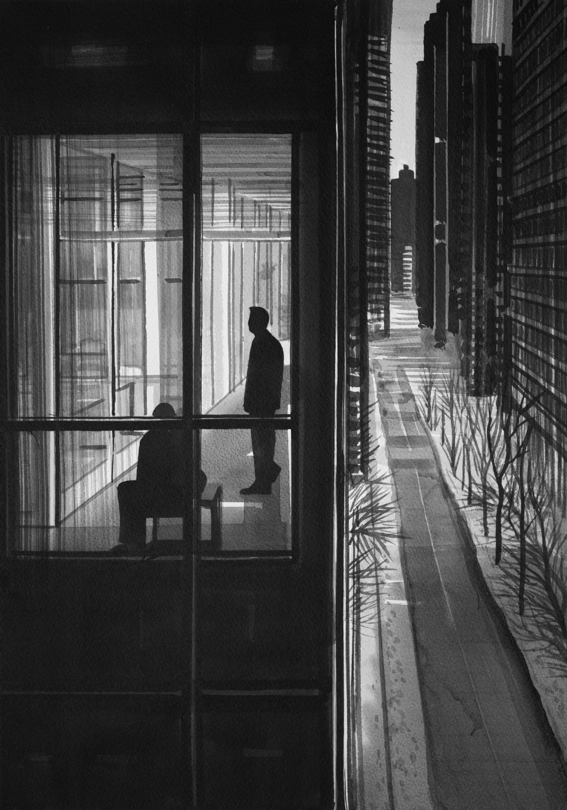 Radenko Milak, Black snow, 2025