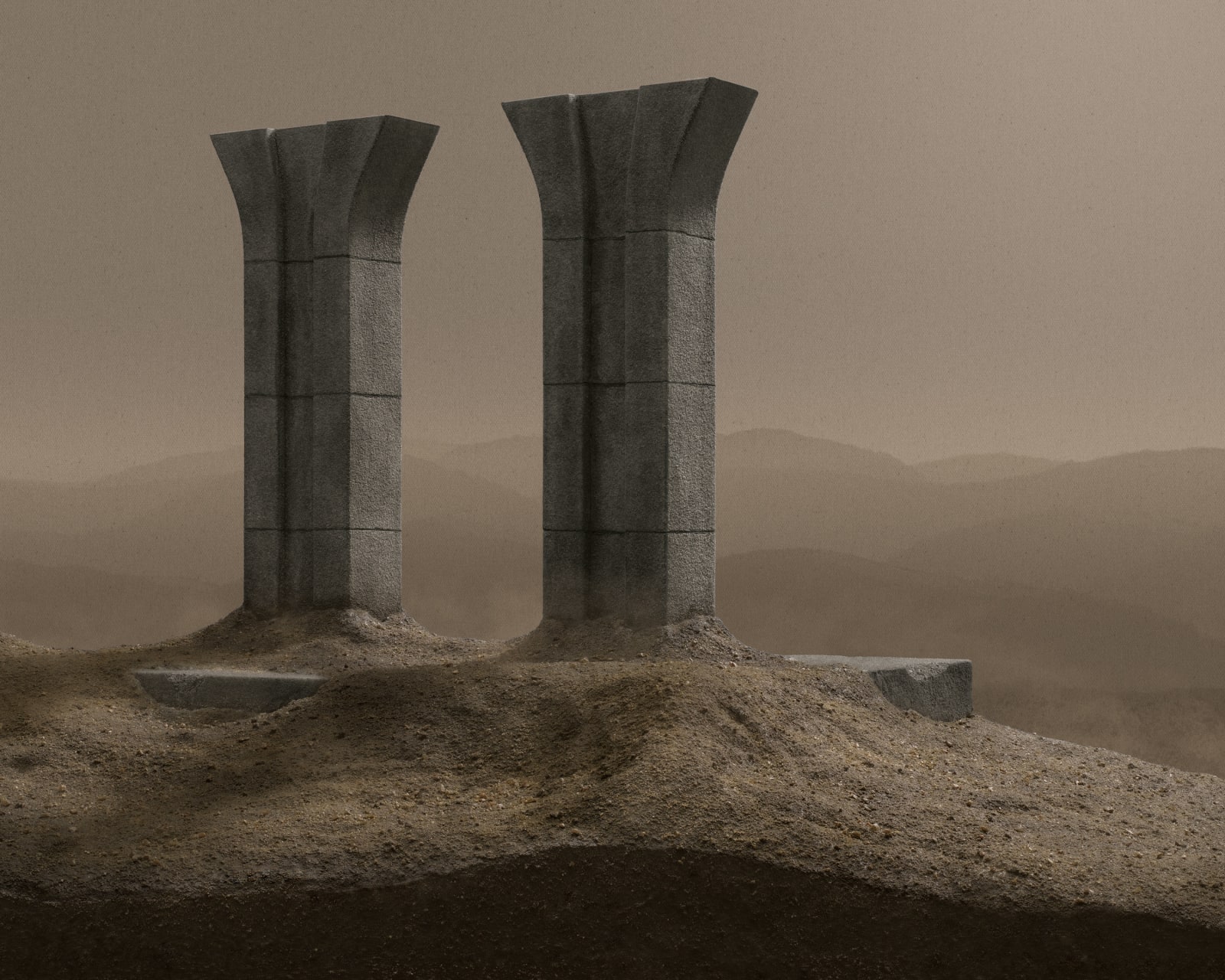 Dirk Hardy, Residue City, With the devil close behind, 2025