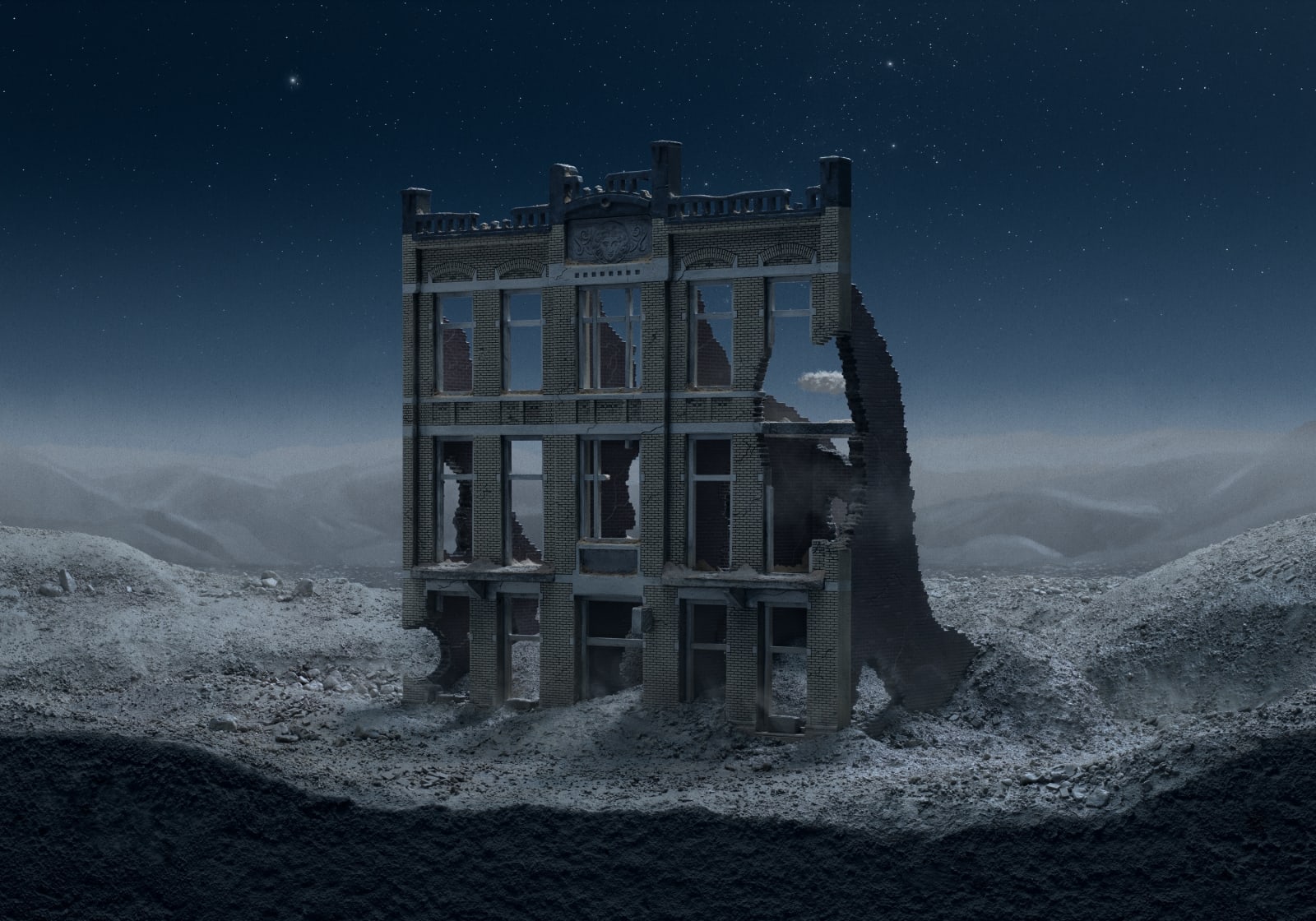 Dirk Hardy, Residue City, But now I'm only falling apart, 2025