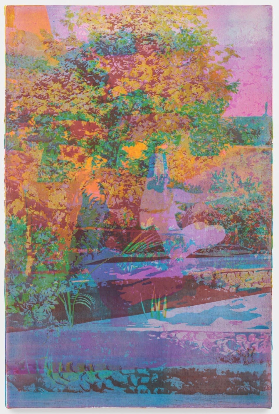 Zoe Walsh, Study A for While moonlight floods, 2023