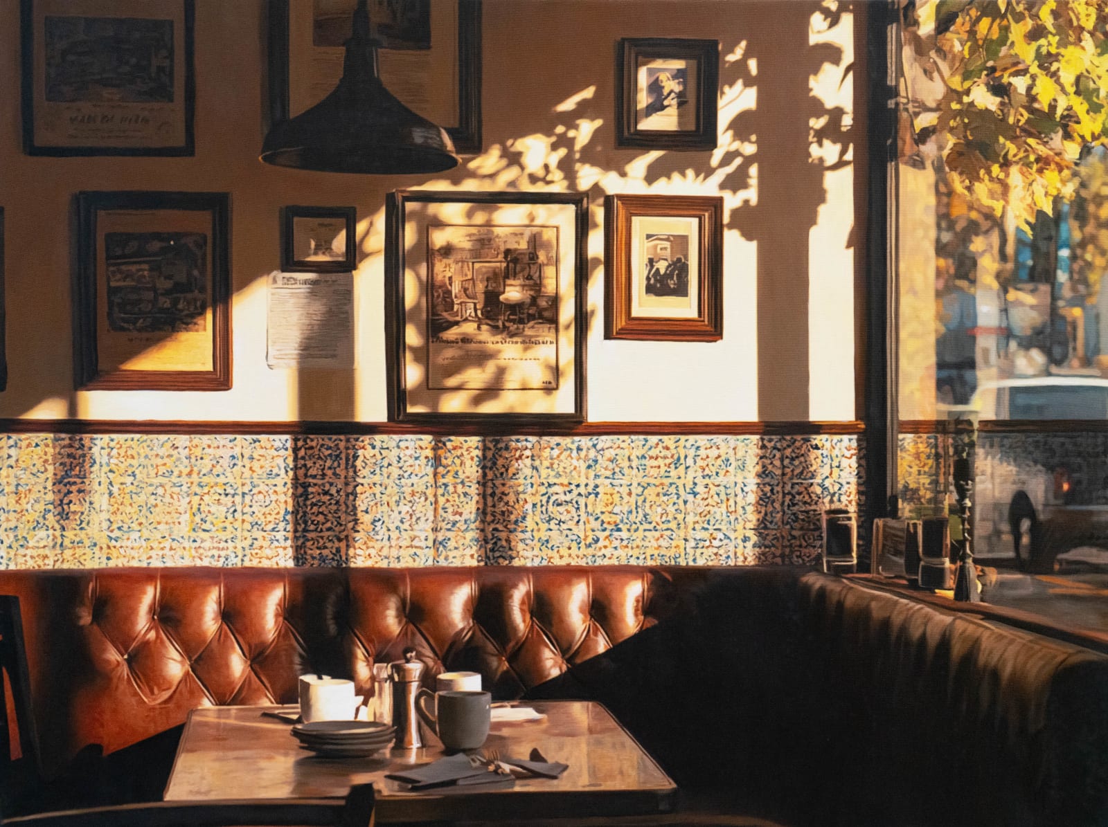 Yigal Ozeri, Cast Shadow, 2025