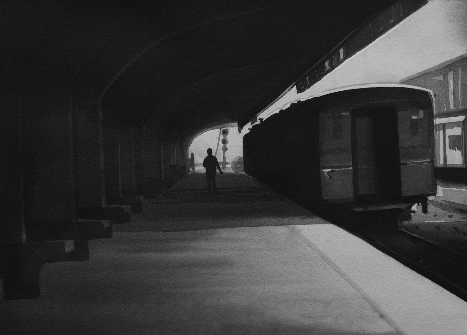 Radenko Milak, Railway platform at Kamolapur railway station amid spread of the COVID-19 coronavirus outbreak, in Dhaka, Bangladesh, 2020, 2020