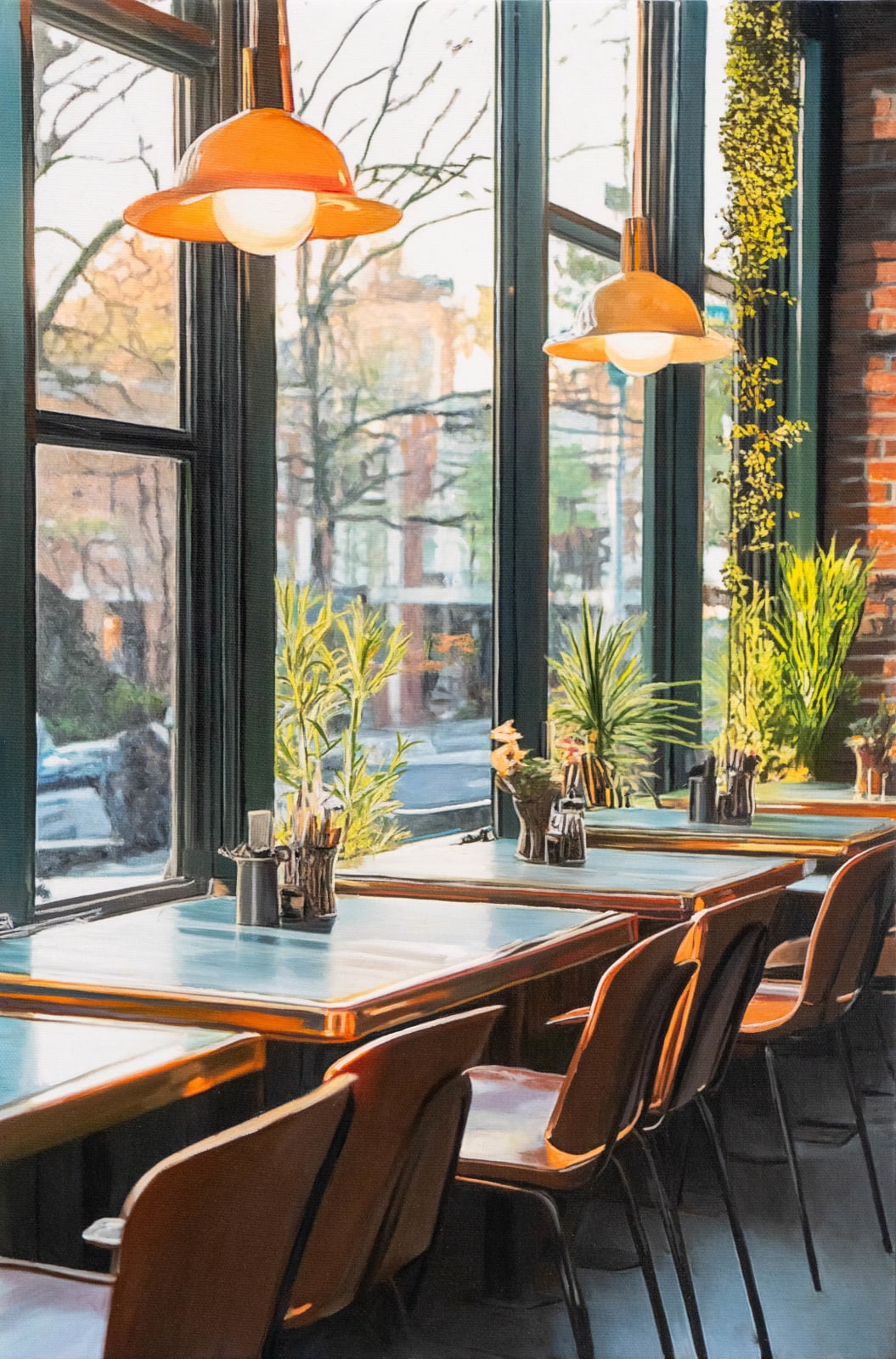 Yigal Ozeri, Natural Diner, 2025