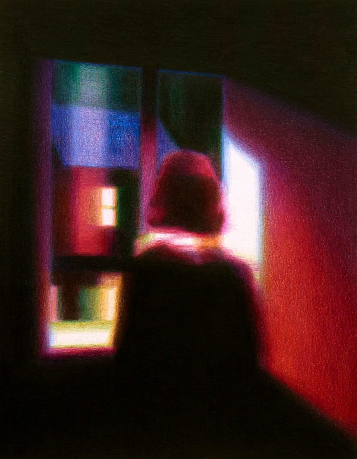 Steffen Kern, Woman, Window, 2023