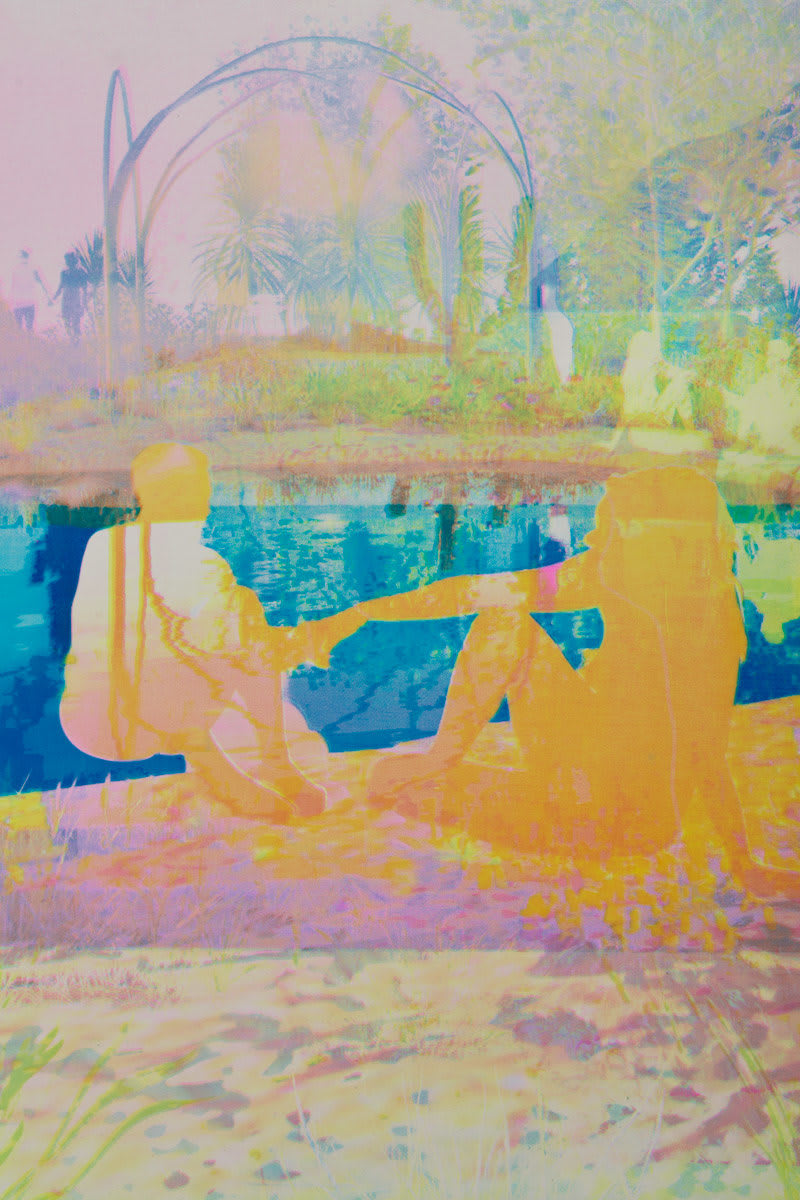 Zoe Walsh, Study A for in the dust of summer, 2023